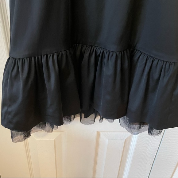 Bcbg MaxAzaria Black Strapless  Mini Cocktail Dress in size 02 - Picture 6 of 15